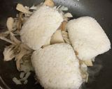 しそわかめと舞茸の簡単チャーハン♪作り方4写真