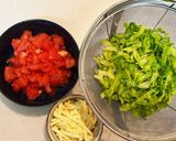 タコライス チーズ野菜作り方1写真
