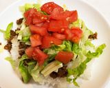 タコライス チーズ野菜作り方5写真