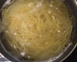 鮭フレークスパゲッティ作り方1写真