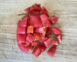 管理栄養士のトマトとみょうがのおかか和え作り方5写真