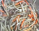 栄養士の減塩＊ミルクきんぴらごぼう作り方4写真