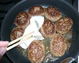 一番人気！チーズハンバーグステーキ♡作り方5写真