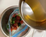 【ジッパー袋で簡単】彩り野菜のピクルス作り方9写真
