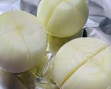 玉ネギまるごと！オニオングラタンスープ作り方4写真