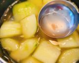 加賀太きゅうりと干し海老のあんかけ作り方4写真