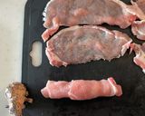 豚肉のクルクル唐揚げ作り方2写真