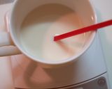 豆乳甘酒ほっとカルピス作り方1写真