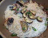 なすとさば缶のバジルそうめんチャンプルー作り方6写真