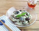 なすとさば缶のバジルそうめんチャンプルー作り方7写真