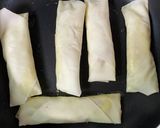 簡単！やみつき！ウインナーポテト春巻き作り方8写真
