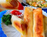 簡単！やみつき！ウインナーポテト春巻き作り方10写真