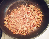簡単☆紅生姜と挽き肉の和風チャーハン作り方1写真