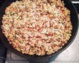 簡単☆紅生姜と挽き肉の和風チャーハン作り方2写真