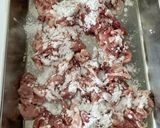 豚こまの油淋鶏風（ユーリンチー）作り方5写真