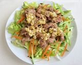 豚こまの油淋鶏風（ユーリンチー）作り方9写真