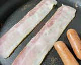 ウィンナーのベーコン巻き作り方1写真