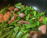 ご飯がすすむ！ 鶏のレバニラ煮炒め作り方4写真