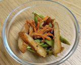いんげんとさつま揚げの炒め煮　七味がけ♪作り方8写真