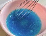 キラキラ✧✦ナタデココ入りサイダーゼリー作り方1写真