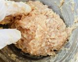 えびとレンコンのつくね作り方10写真