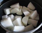 圧力鍋でぶり大根・骨までやわらか作り方7写真