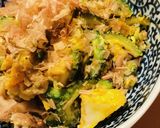 厚揚＆豚肉＋じゃこのゴーヤーチャンプルー作り方4写真