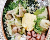 高校3年女子お弁当♪2022.05.25作り方1写真