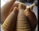ニンニク風味！たけのこ天ぷら作り方1写真