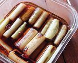 おうち居酒屋★ごま油香る長ねぎのマリネ作り方4写真