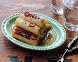 おうち居酒屋★ごま油香る長ねぎのマリネ作り方5写真