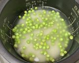 グリーンピースの豆ご飯作り方2写真
