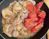 定番アレンジ！豚肉とトマトの甘酒生姜焼き作り方6写真