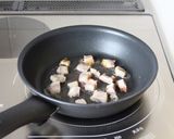 甘くて美味【リーキとベーコンのチーズ焼き作り方2写真