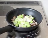 甘くて美味【リーキとベーコンのチーズ焼き作り方3写真