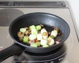 甘くて美味【リーキとベーコンのチーズ焼き作り方4写真