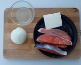 レンジで簡単♪銀鮭のさわやかレモンソース作り方3写真