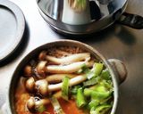 混ぜてレンチン！簡単旨辛オートミール雑炊作り方2写真