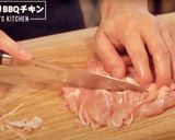 パリッパリ！BBQバーベキューチキン作り方2写真