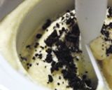 アイスクリンでクッキー入りアイスクリーム作り方8写真