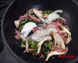 簡単ナポリタンスパゲッティとハンバーグ作り方3写真