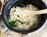 後混ぜ☆しらす入り豆ごはん作り方6写真