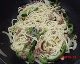 簡単ナポリタンスパゲッティとハンバーグ作り方5写真