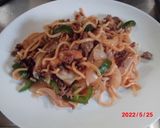 簡単ナポリタンスパゲッティとハンバーグ作り方7写真
