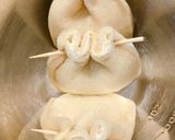 ☆たまごと山芋の巾着煮☆作り方4写真