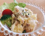 旨みたっぷり♪ ひき肉入りポテトサラダ作り方8写真
