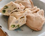 ☆たまごと山芋の巾着煮☆作り方6写真