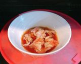 簡単！茹でずにレンチンのみ、冷やし肉そば作り方4写真