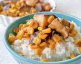 【楽めし】椎茸とコーンの味噌バター作り方4写真