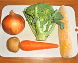 豪勢にゴロゴロ野菜入り✨贅沢ミートローフ作り方1写真